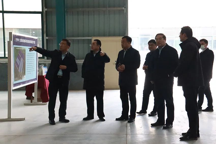 濟(jì)寧市委常委，市政府副市長、黨組副書記王宏偉蒞臨天意機(jī)械調(diào)研大宗固廢項(xiàng)目